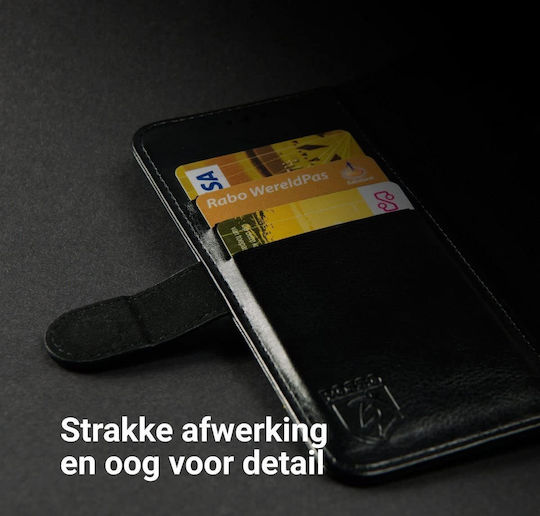 Rosso Wallet Δερματίνης Μαύρο (OnePlus Nord CE 3)