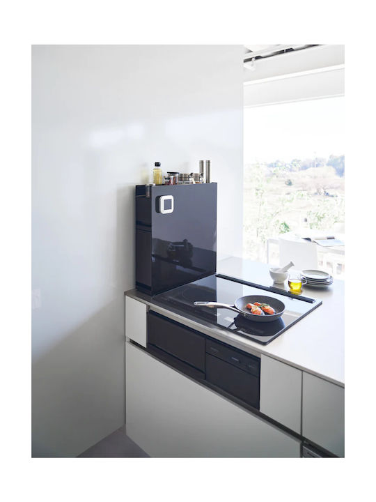 Yamazaki Επιτοίχιο Ράφι Μεταλλικό 93x12.5x52.5εκ. Μαύρο