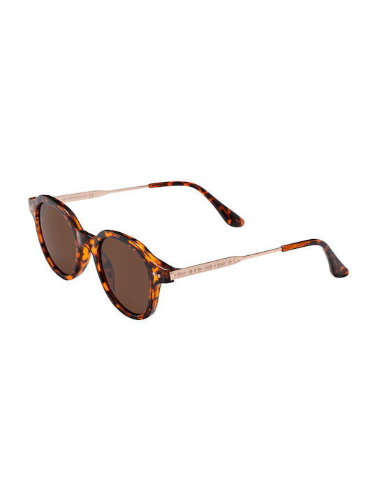 Sunglasses with Brown Tartaruga Plastic Frame and Brown Lens 028034-02