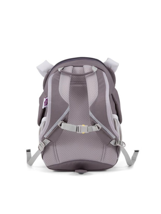 Affenzahn Σκυλί School Bag Backpack Elementary, Elementary in Gray color 8lt