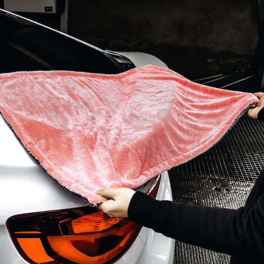 Duo Twisted Microfiber Towel Gray-Pink 50 x 60cm 1200gsm 1175060gp Maxshine