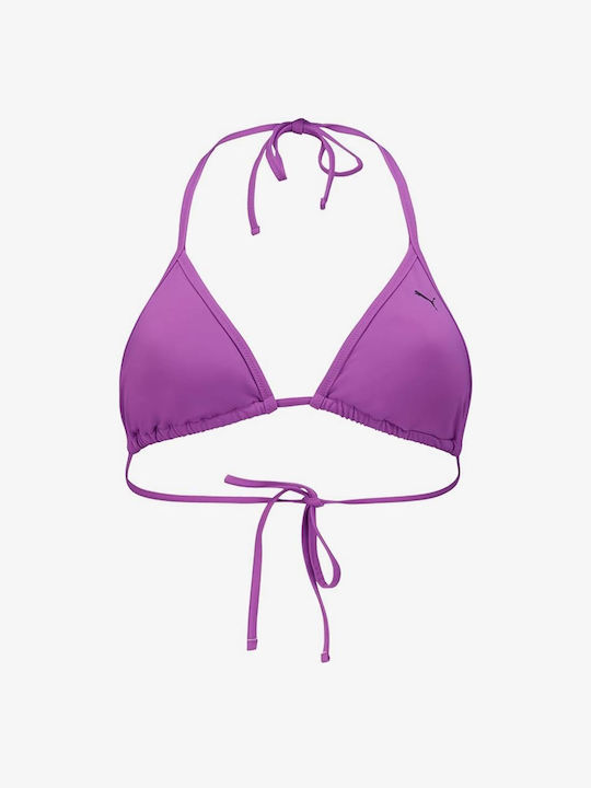 Puma Triangle Bikini Top Purple