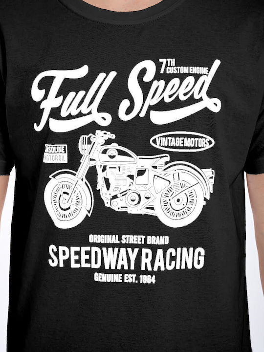 T-shirt Μαύρο