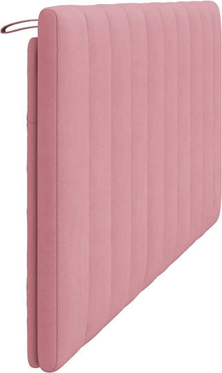 vidaXL Μαξιλάρι για Κεφαλαρι Υφασμάτινο Ροζ 180x45cm