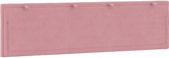 vidaXL Μαξιλάρι για Κεφαλαρι Υφασμάτινο Ροζ 180x45cm