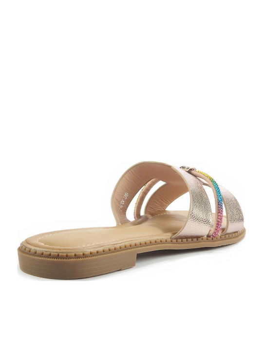 Sandale Casual Damă Fshoes N123.19 Fshoes Σαμπανι