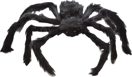 Karneval Zubehör Schwarz für Halloween aus Kunststoff 1Stück