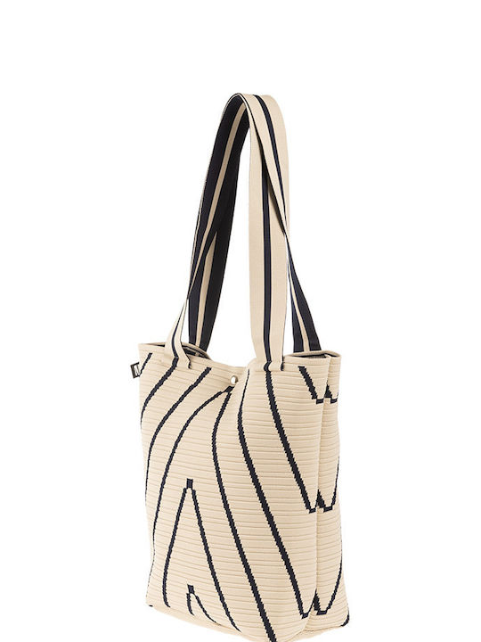 Modissimo Damen Tasche Schulter Beige