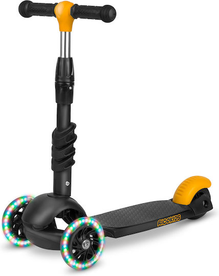 Ricokids Kinderroller Cubi 3-Rad mit Sitz Schwarz