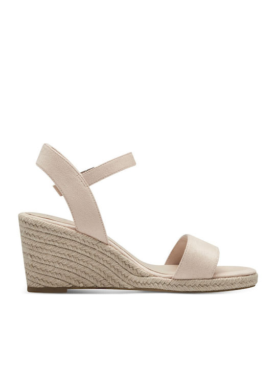 Anatomic Women's Ankle Strap Platforms Pink