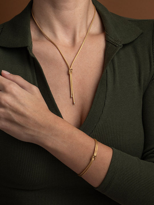 George Art Jewels Дамско Гривна Верига от Сребърен Златно