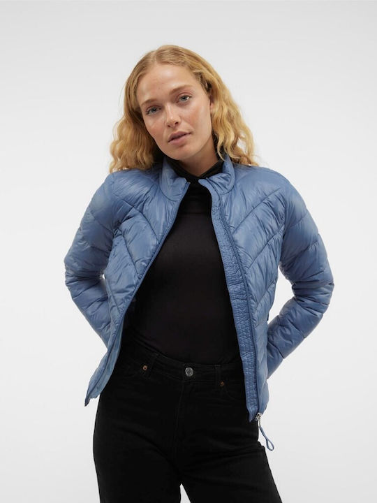 Vero Moda Jachetă de femei Puffer Blue