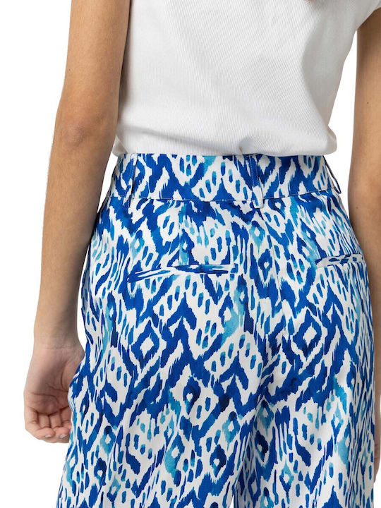 Women's High Rise Blue Indigo Pantaloons