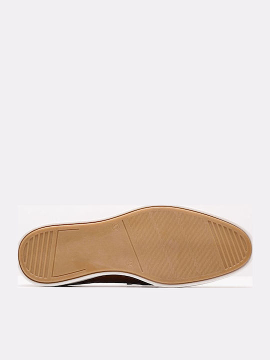 Men's Leather Moccasins Tabac Brown