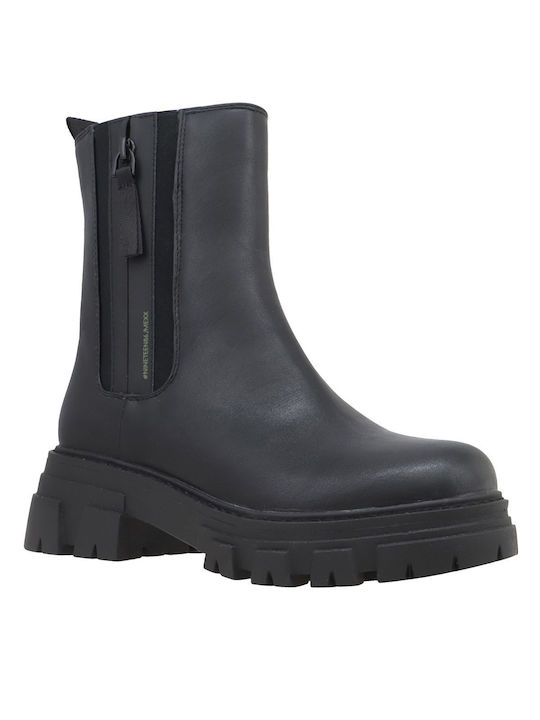 Mexx Damen Knöchelstiefel Schwarz