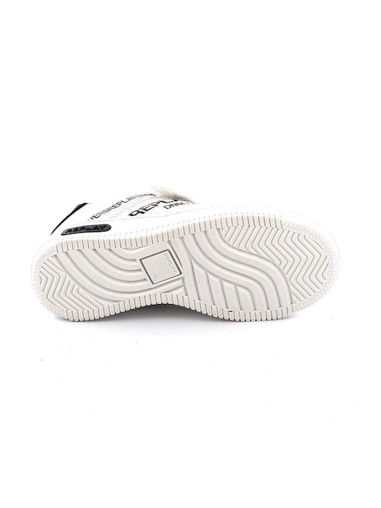 Kids' Low Casual Shoe Replay Color White Gbz43.000.c0004sw