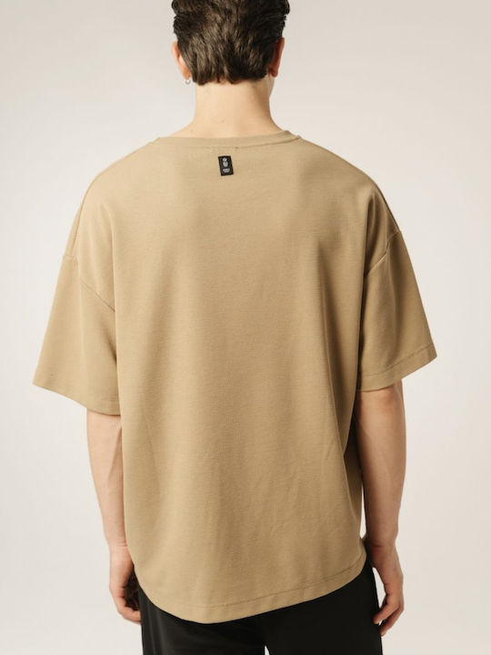 T-shirt Καφέ
