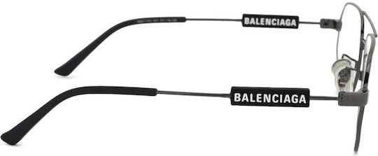 Balenciaga Ανδρικός Μεταλλικός Σκελετός Γυαλιών Γκρι BB0117O-001