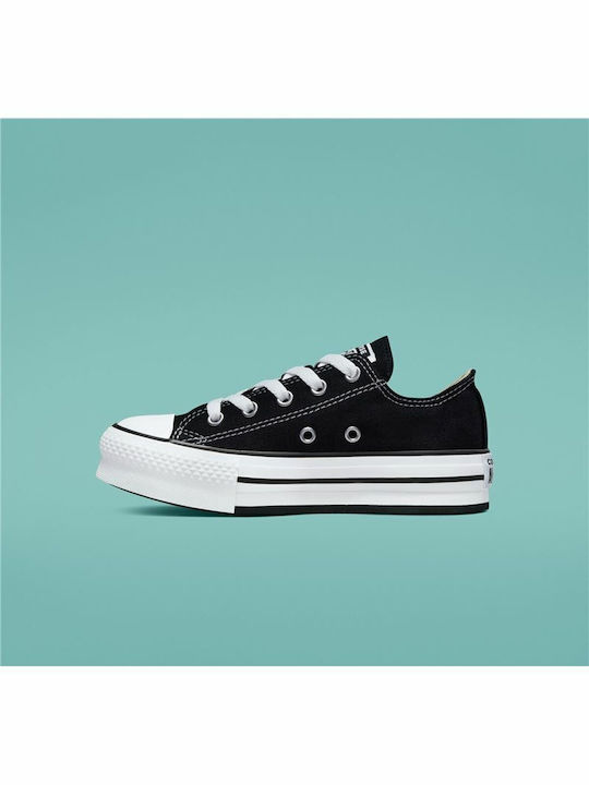 Kids Casual Shoes Converse All-star Lift Low Black