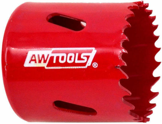 AWTools Lochsäge HSS mit Durchmesser 46mm für Holz, Metall, Fliese und Kunststoff 100gr