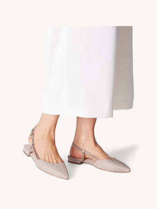 Tamaris Damen Ballerinas in Rosa Farbe