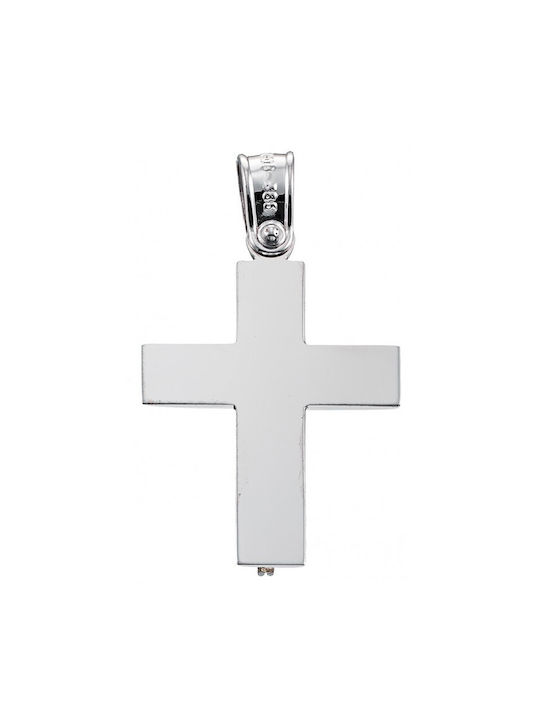 Cross White Gold St388