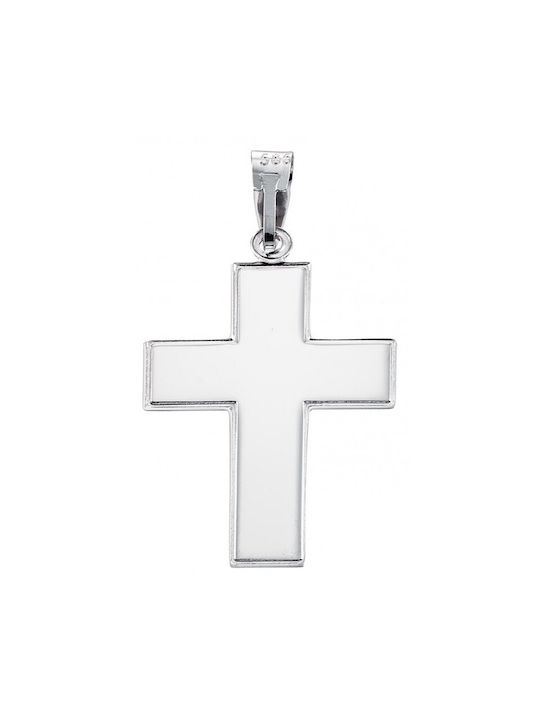 White Gold Cross St511 9 Carat