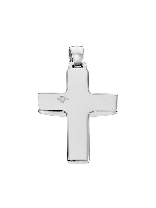 Cross White Gold St355 14 Carat 14 Carat Cross 14 Carat