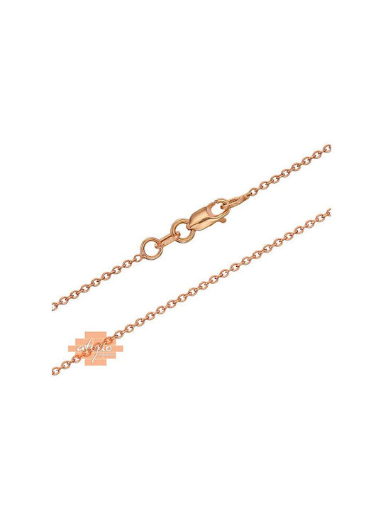 Kreuz St574 Rose Gold/Weiß Gold Taufe/Eintrittskreuz 14 Karat für Mädchen