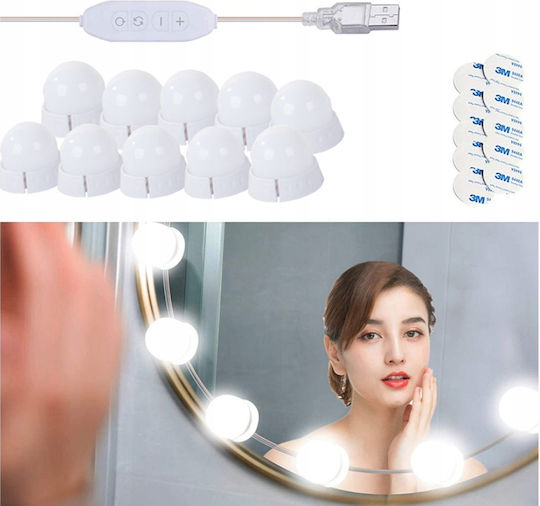 Lustră pentru Oglinzi de Machiaj LED 1.6W Alb natural