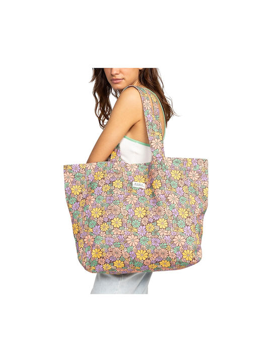 Roxy Anti Bad Vibes Cotton Shopping Bag