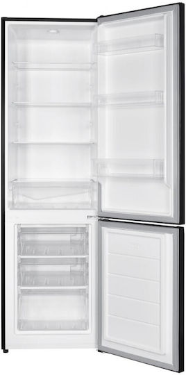 Heinner Ψυγειοκαταψύκτης 262lt Υ180xΠ55xΒ56εκ. Μαύρος HC-HM262BKE++