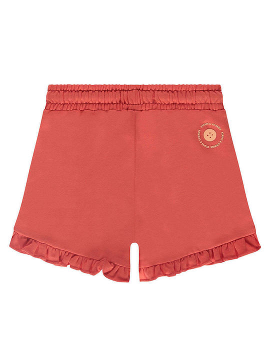 Kinder-Shorts/Bermudas Stoff Orange