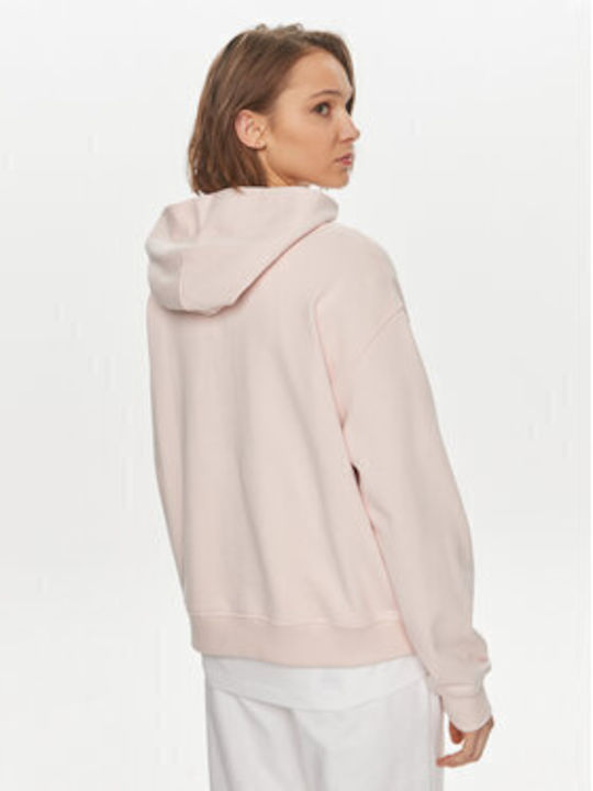 New Balance Women's Sweatshirt Pink Ροζ