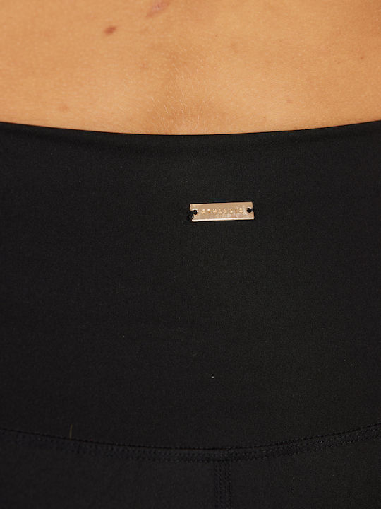 Schulung Frauen Kurze Hosen Leggings Schwarz