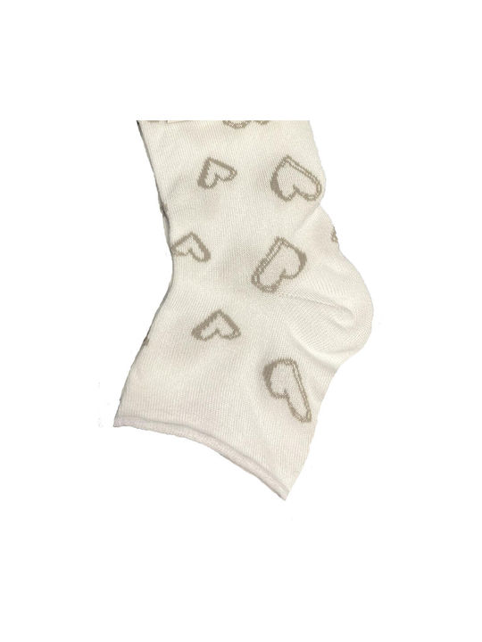 Enrico Coveri Women's Socks White