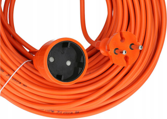 AWTools Extension Cable Cord 2 x 1mm²/30m Orange