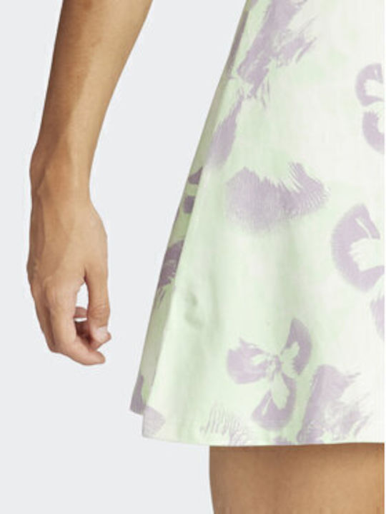 Summer Athletic Dress Sleeveless Green
