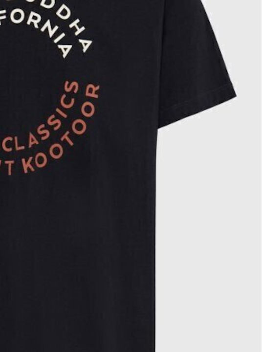 T-shirt Μαύρο