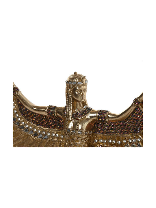 Decorative Figure Home Esprit Gold 31,5 X 9 X 23,5 Cm