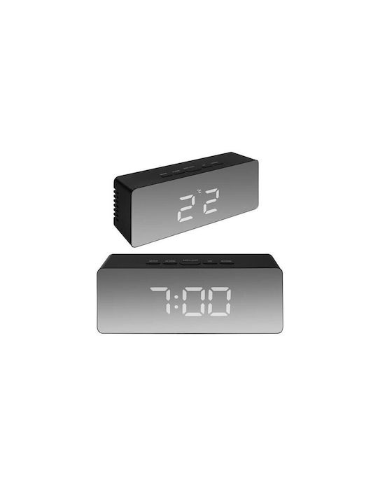 Tisch-Digitaluhr Schwarz ZY19143QWS4