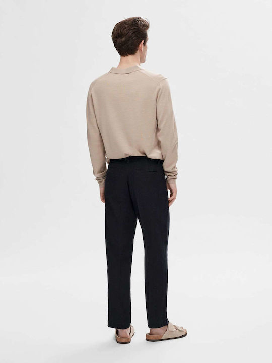 Selected Men's Trousers Blue