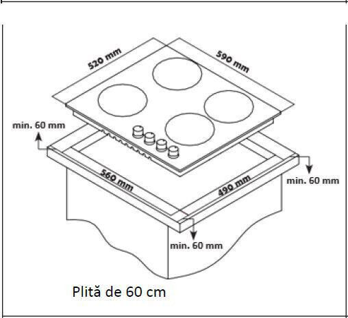 Heinner Εστία Φυσικού Αερίου Αυτόνομη Inox 58x51εκ. Ασημί