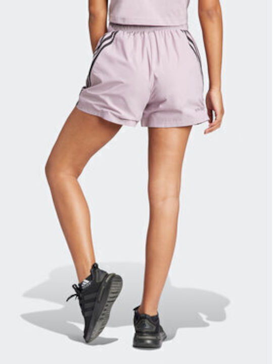 Future Icons 3-stripes Women's Sporty Shorts Purple