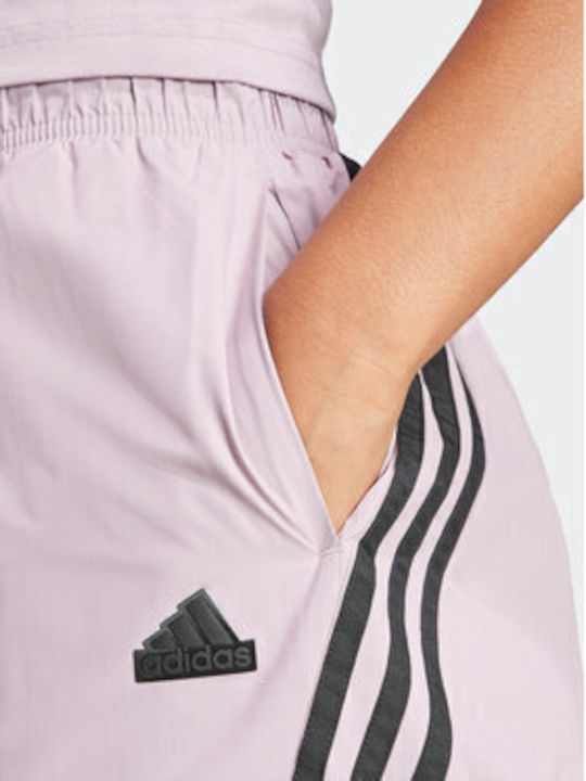 Future Icons 3-stripes Women's Sporty Shorts Purple