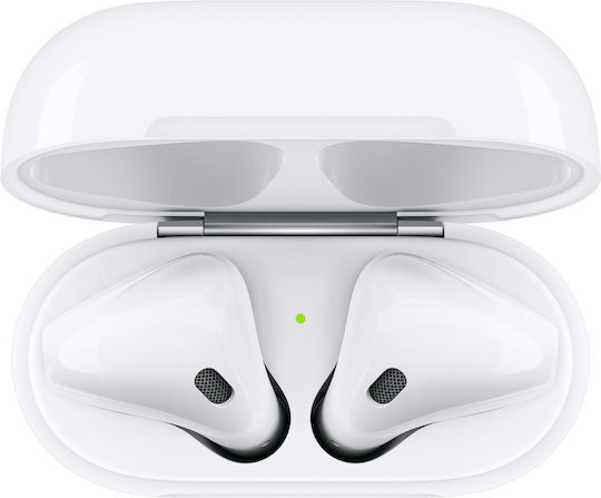 Apple AirPods (2nd generation) Earbud Bluetooth Handsfree Ακουστικά με Θήκη Φόρτισης Λευκά