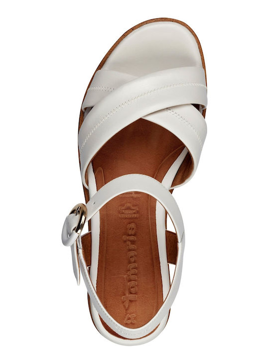Anatomic Women's Leather Platform Shoes White