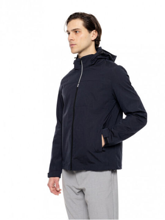 Winter Jacke Bomber Marineblau