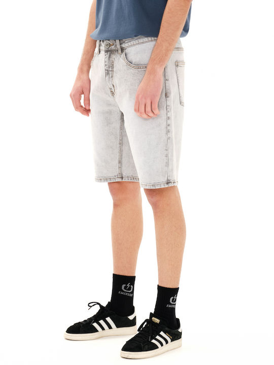 Men's Shorts Jeans Gray