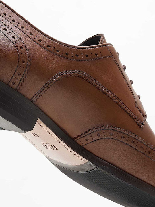 Leder Herrenschuhe Tabac Braun